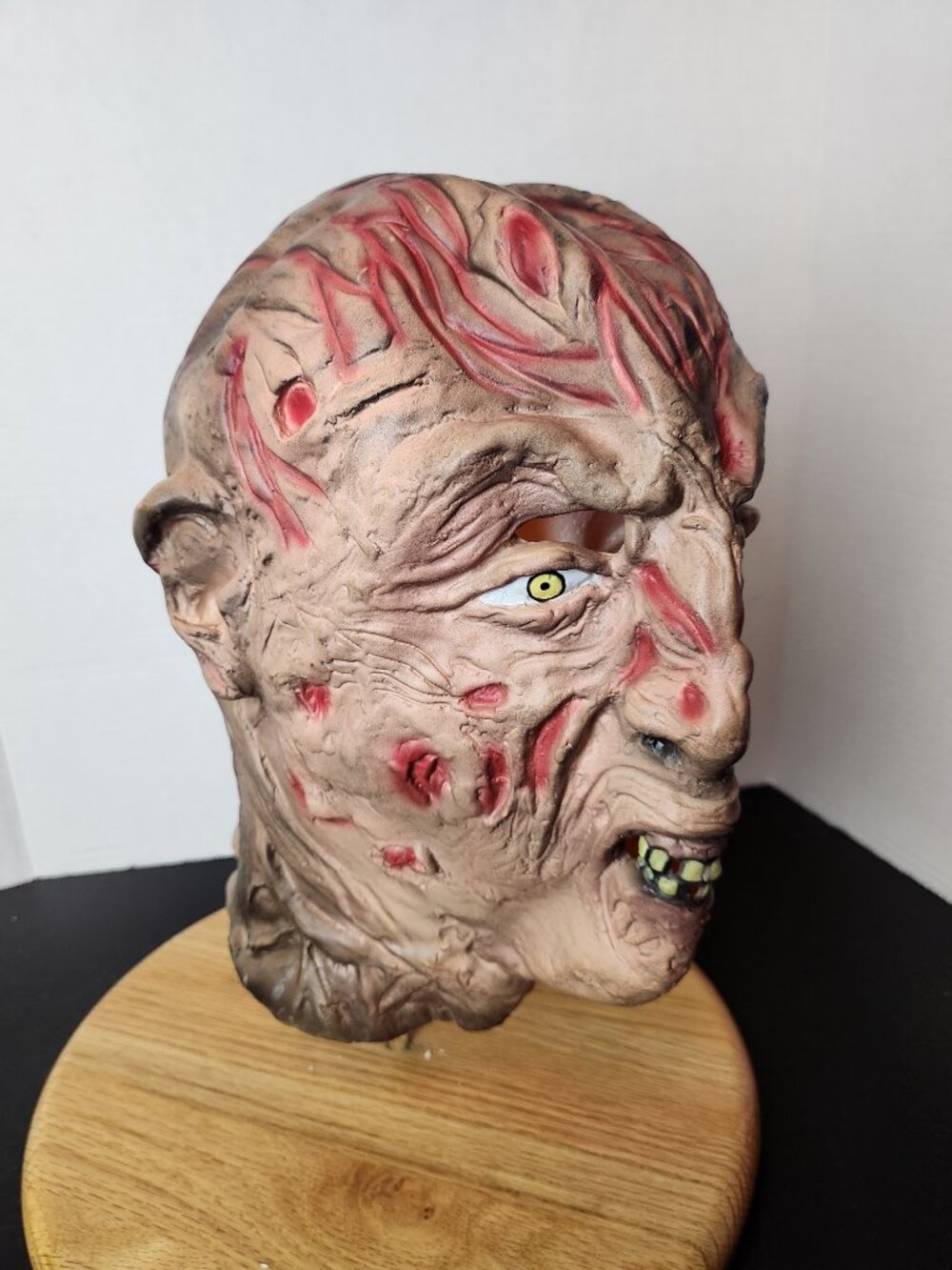 Vintage Fun World Freddy Krueger Latex Mask Full Head Nightmare on Elm Street